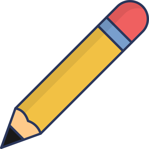 연필 Dinosoft Lineal Color icon