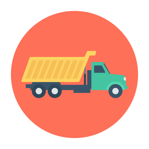 camión de la basura Dinosoft Circular icono