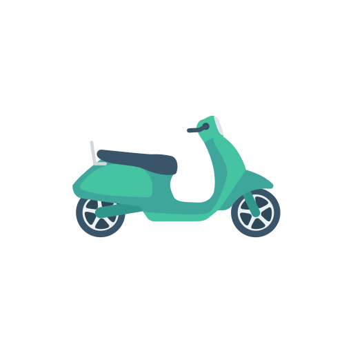 scooter Dinosoft Flat icono