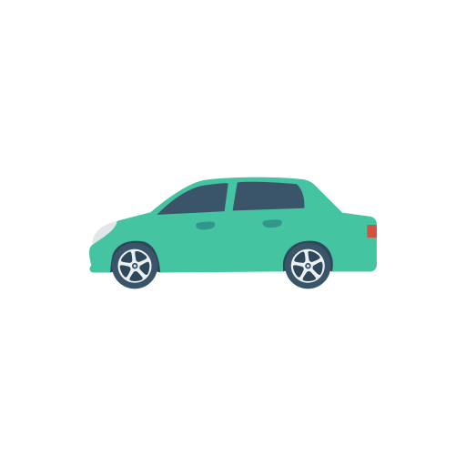 coche Dinosoft Flat icono
