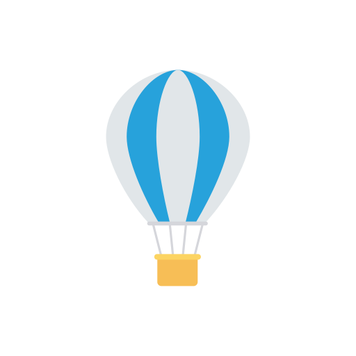 熱気球 Dinosoft Flat icon