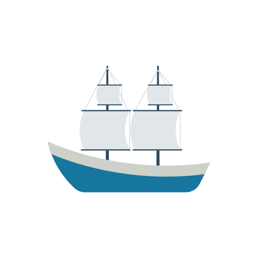 船 Dinosoft Flat icon
