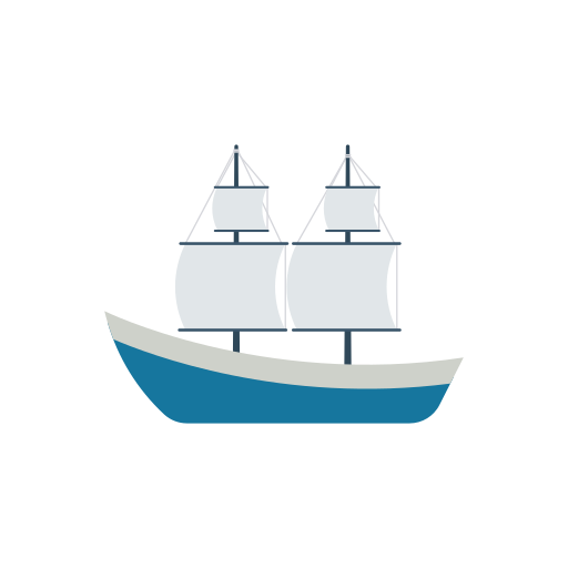 Ship Dinosoft Flat icon