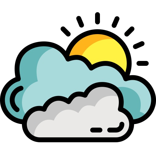 구름 Generic Outline Color icon