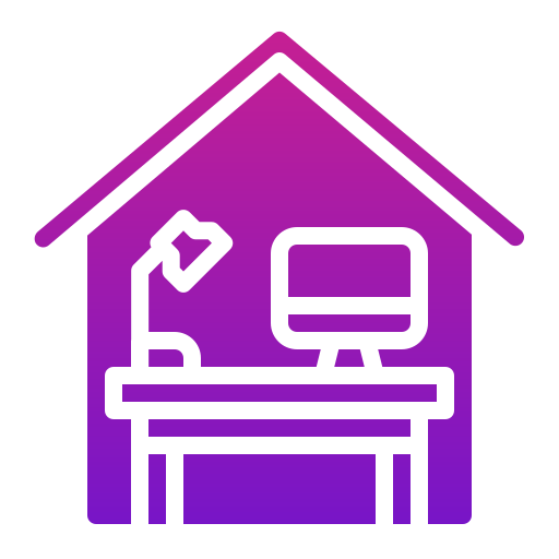 Home office Generic Flat Gradient icon