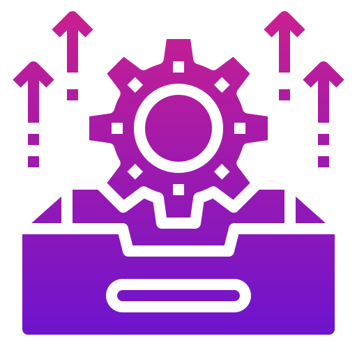 Settings Generic Flat Gradient icon