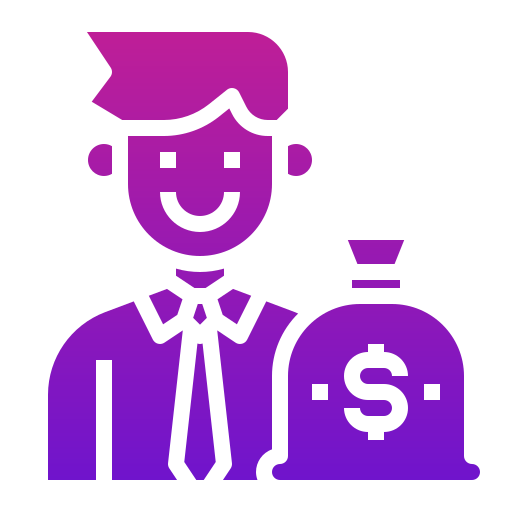 Bussiness man Generic Flat Gradient icon