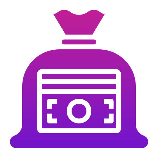 Money bag Generic Flat Gradient icon