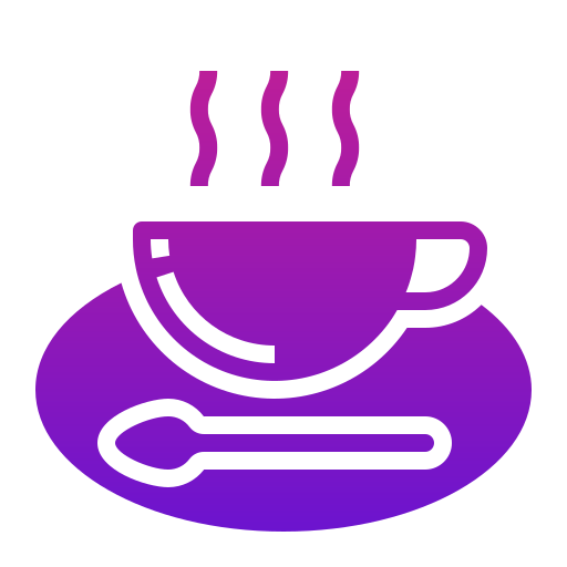 café quente Generic Flat Gradient Ícone