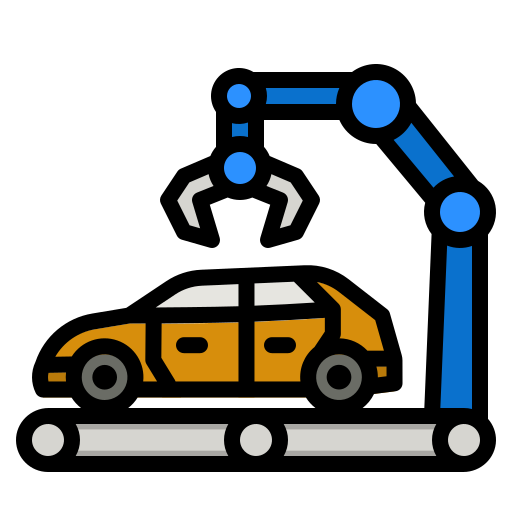 Car manufacturing photo3idea_studio Lineal Color icon