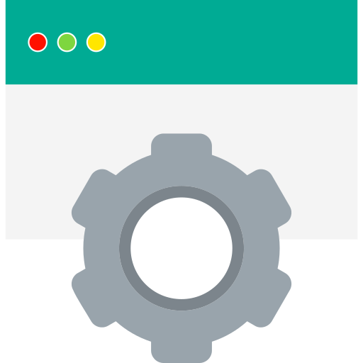 configuración web Generic Flat icono