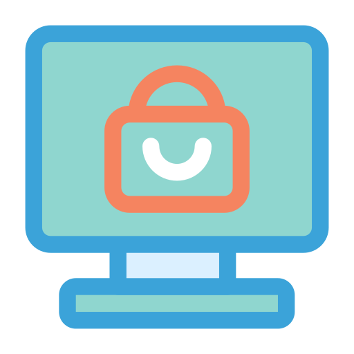 Online shop Generic Outline Color icon