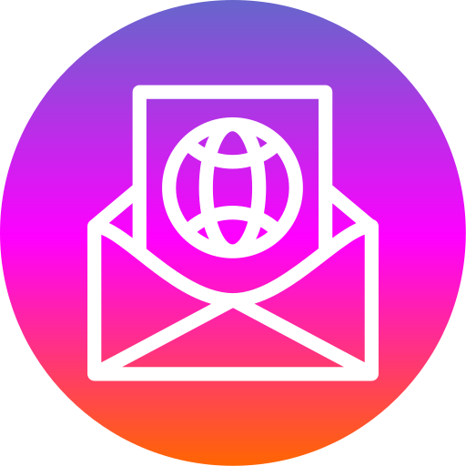 Letter Generic Flat Gradient icon