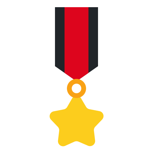 medaglia Generic Flat icona