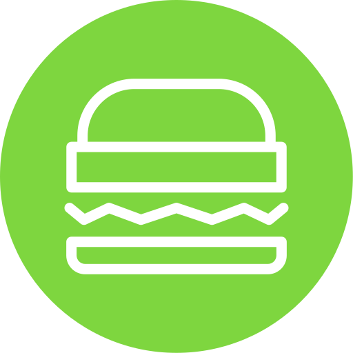 hambúrguer Generic Circular Ícone