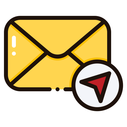 mail senden Generic Outline Color icon