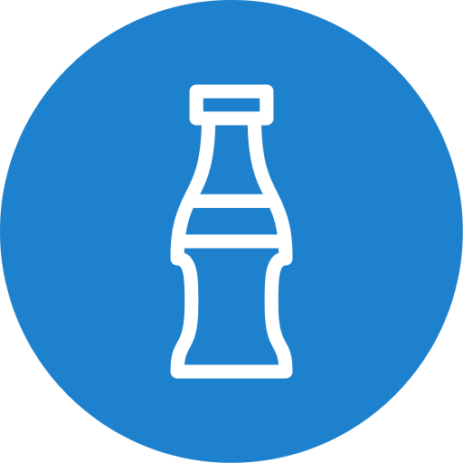 butelka wody Generic Circular ikona