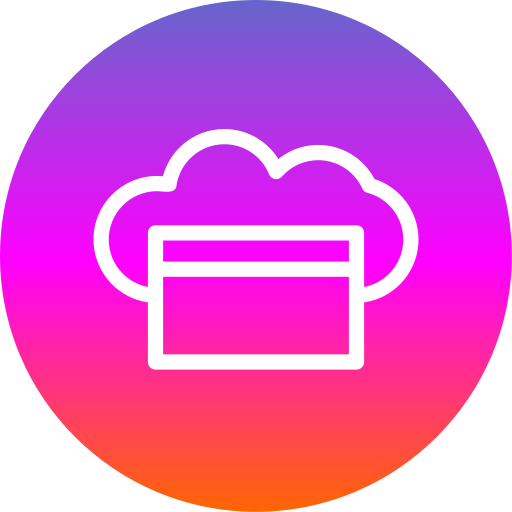 クラウドコンピューティング Generic Flat Gradient icon