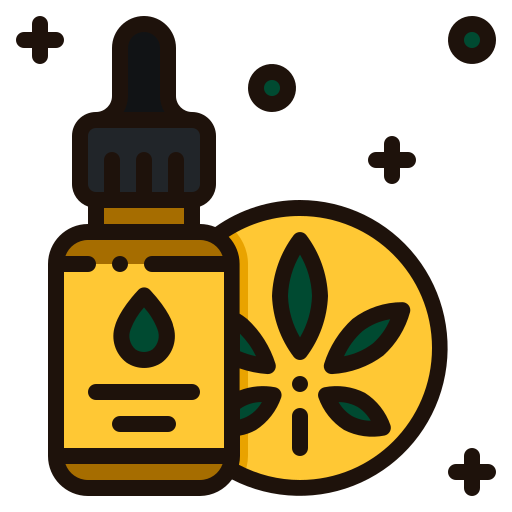 olio di cannabis Generic Outline Color icona