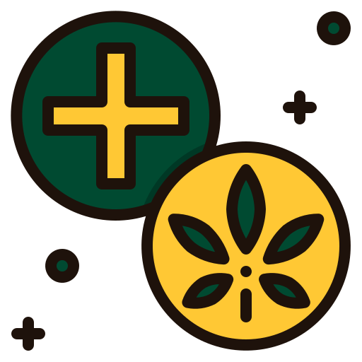 Marijuana Generic Outline Color icon