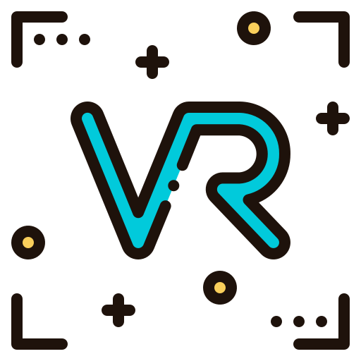 vr Generic Outline Color icoon
