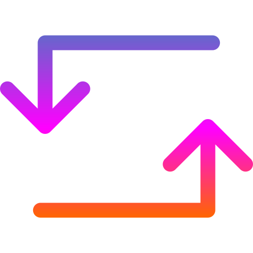 Loop Generic Gradient icon