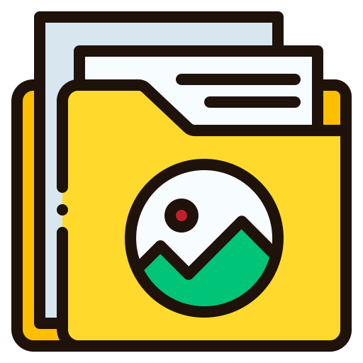Folder Generic Outline Color icon