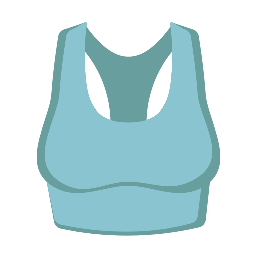 Sport bra Generic Blue icon