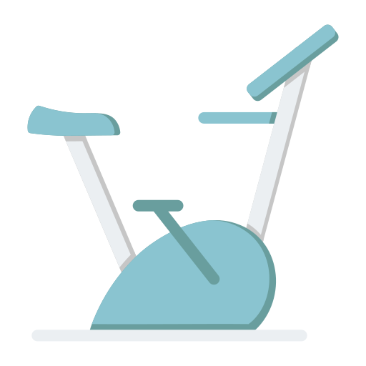 Stationary bicycle Generic Blue icon