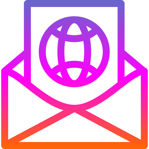 手紙 Generic Gradient icon