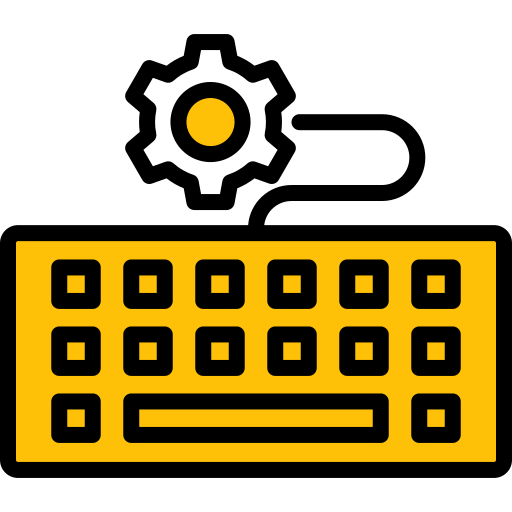 klawiatura elektryczna Generic Fill & Lineal ikona