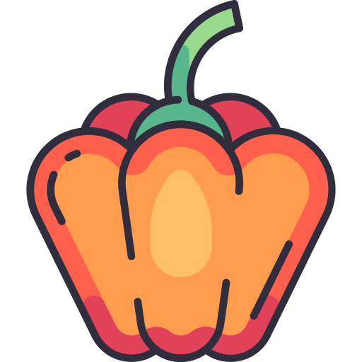 Bell pepper Generic Outline Color icon