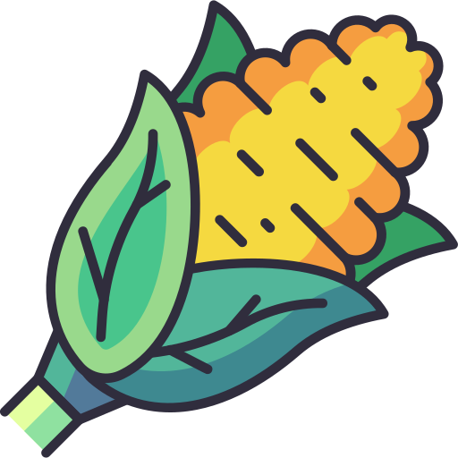 Corn Generic Outline Color icon