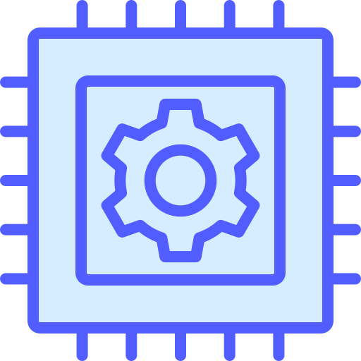 Cpu Generic Blue icon
