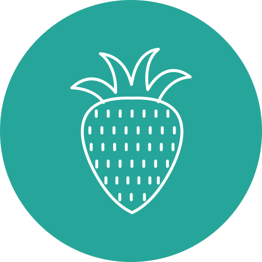 Strawberry Generic Circular icon