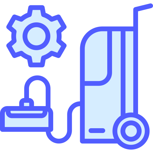 Vacuum cleaner Generic Blue icon