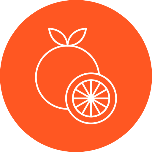 グレープフルーツ Generic Circular icon