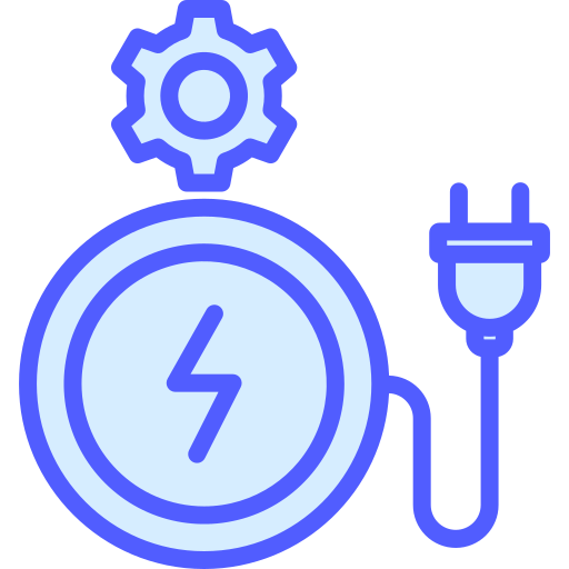 ワイヤレス充電 Generic Blue icon