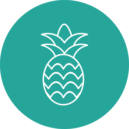 Pineapple Generic Circular icon