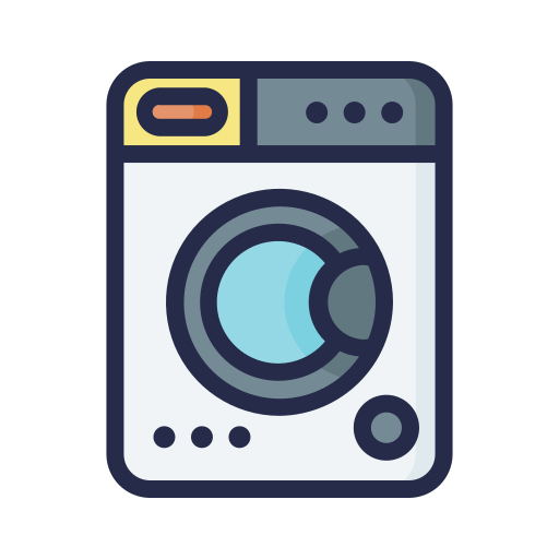 洗濯機 Generic Outline Color icon