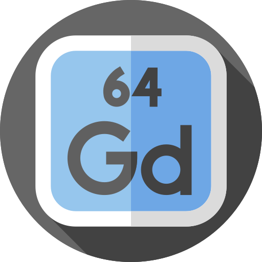 ガドリニウム Flat Circular Flat icon