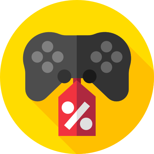 Gamepad Flat Circular Flat icon
