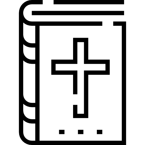 bibbia Detailed Straight Lineal icona
