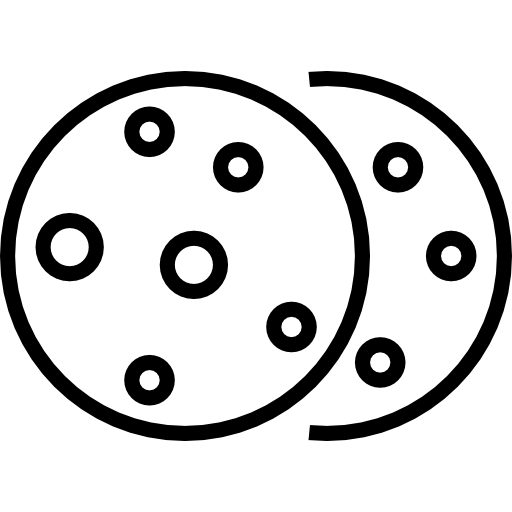 galletas Detailed Straight Lineal icono
