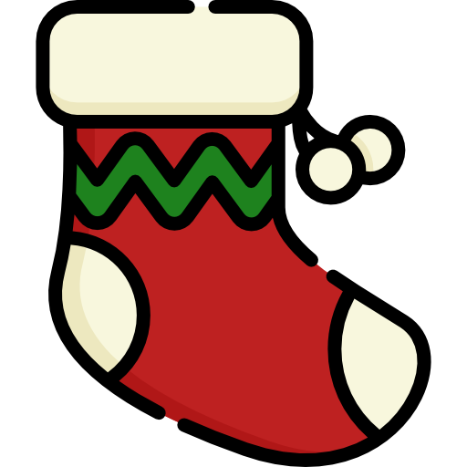 Рождественский носок Special Lineal color иконка