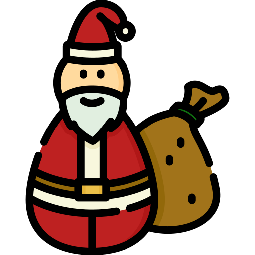 Санта Клаус Special Lineal color иконка
