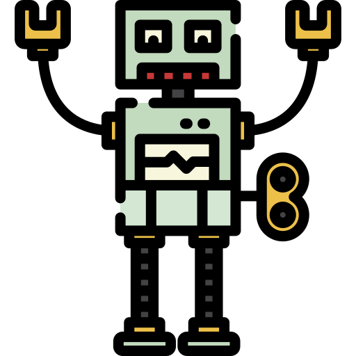 Robot Special Lineal color icon