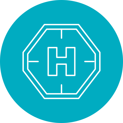 Helipad Generic Circular icon