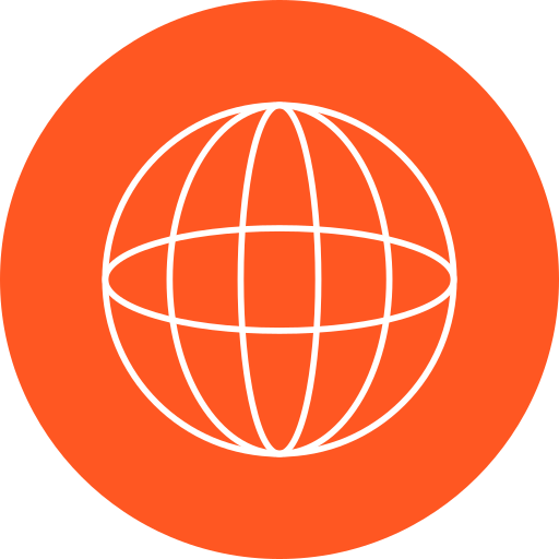 sieć globalna Generic Circular ikona