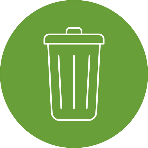 Trash Generic Circular icon